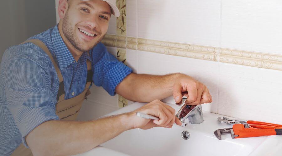 Faucet cartridge replacement in Roanoke, LA